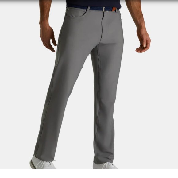 FootJoy Performance Golf Pants | Mens W 33 / L 32 | Grey - Picture 2 of 8